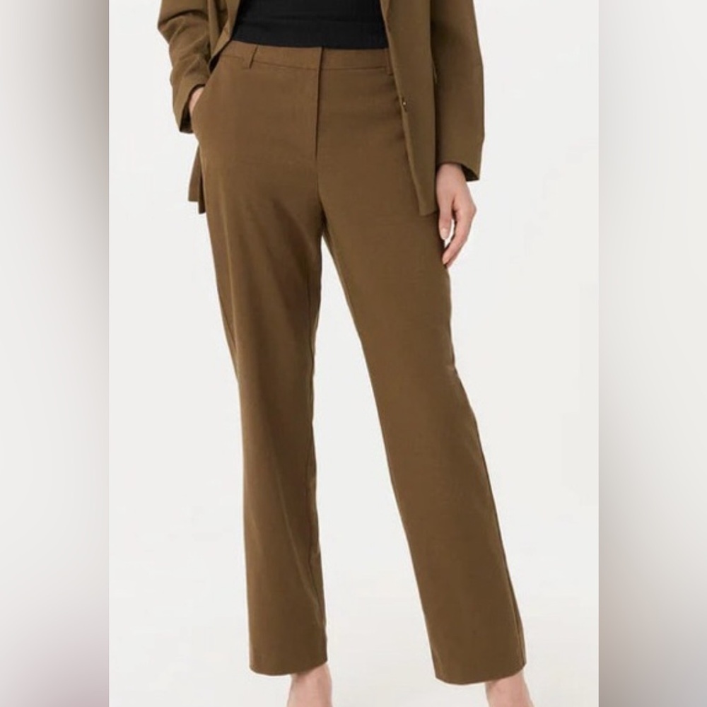 Frank and Oak brown Jane Trousers